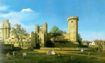 卡納萊托 Warwick Castle, The East Front